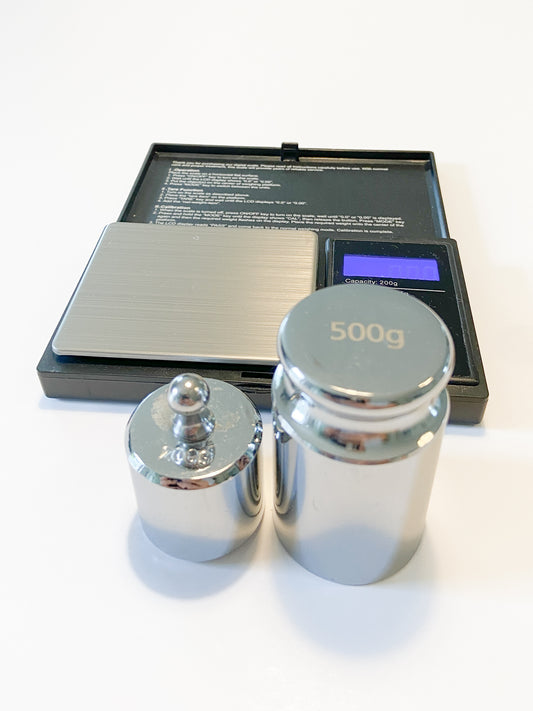 Vægtlod til kalibrering af finvægt