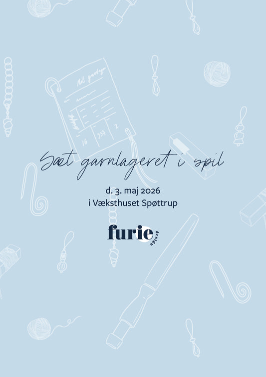 Sæt garnlageret i spil - Workshop ved Væksthuset Spøttrup d. 3/5-2026